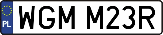 WGMM23R