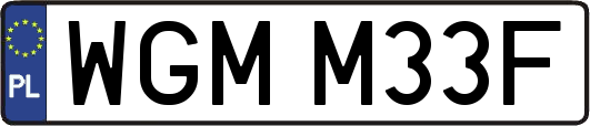 WGMM33F