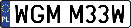 WGMM33W