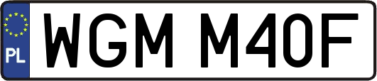 WGMM40F