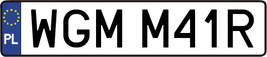 WGMM41R
