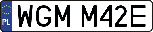 WGMM42E