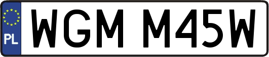 WGMM45W