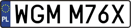 WGMM76X