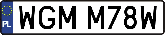 WGMM78W