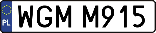 WGMM915
