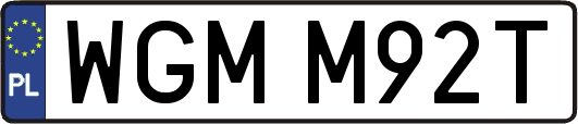 WGMM92T