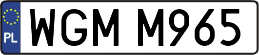 WGMM965