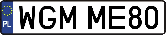 WGMME80