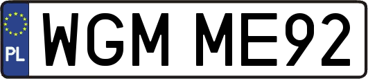 WGMME92