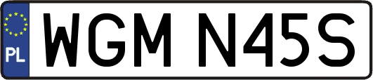 WGMN45S