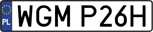 WGMP26H