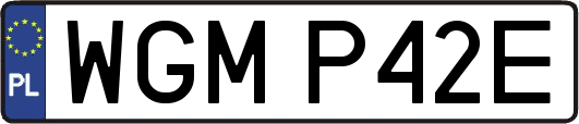 WGMP42E