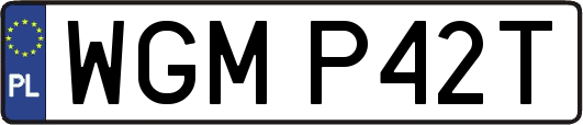 WGMP42T