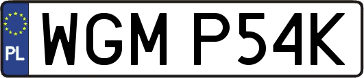WGMP54K