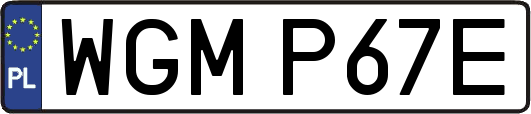 WGMP67E