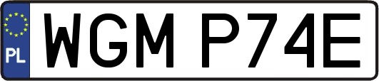 WGMP74E