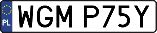 WGMP75Y