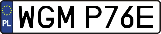 WGMP76E
