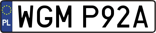 WGMP92A