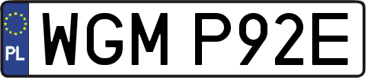 WGMP92E