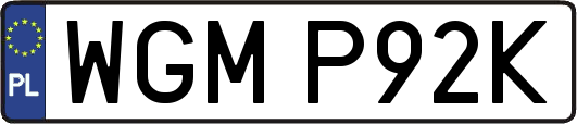 WGMP92K