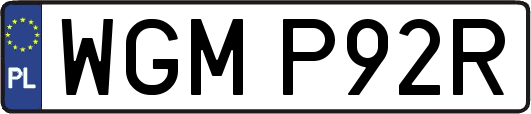 WGMP92R