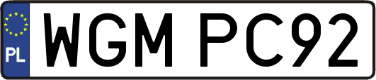 WGMPC92