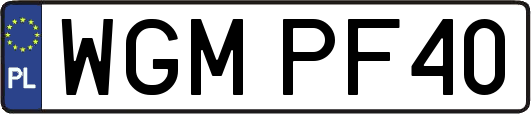 WGMPF40