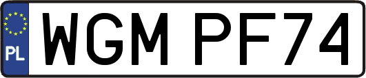 WGMPF74