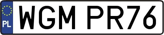 WGMPR76