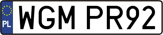 WGMPR92