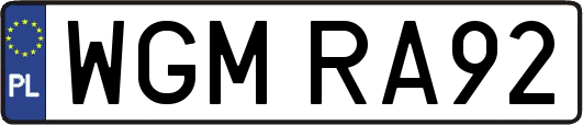 WGMRA92