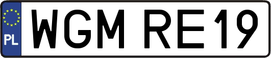 WGMRE19