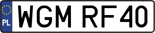WGMRF40