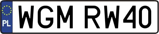 WGMRW40