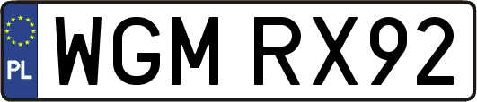 WGMRX92