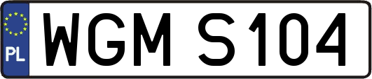 WGMS104