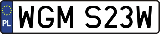 WGMS23W