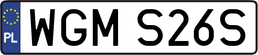 WGMS26S