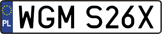 WGMS26X