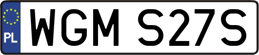 WGMS27S