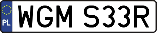 WGMS33R