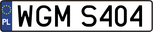 WGMS404