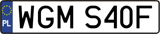 WGMS40F