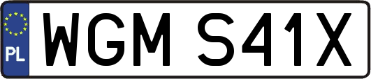 WGMS41X