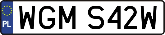 WGMS42W