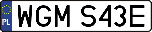 WGMS43E