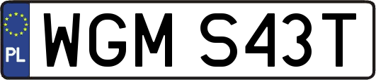 WGMS43T