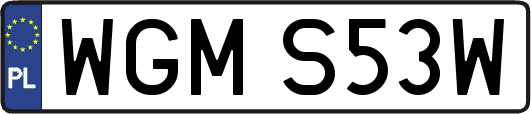 WGMS53W